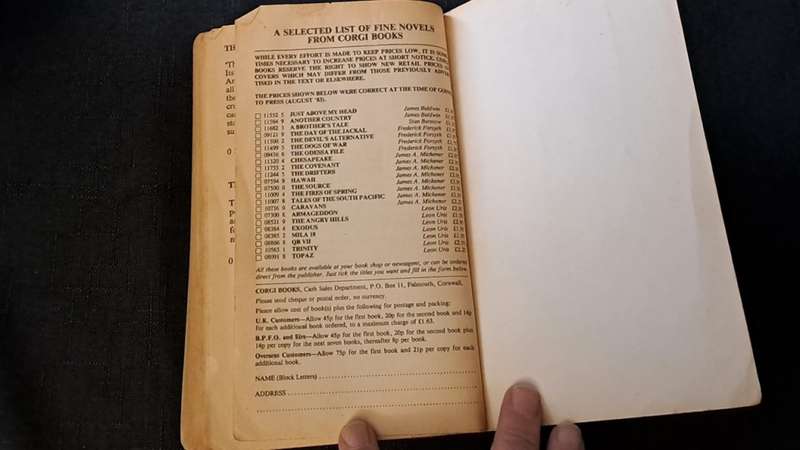 Leon Uris - Armageddon - paperback/softcover - pages  603