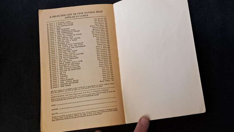 Leon Uris - Topaz - paperback/softcover -  Pages 405