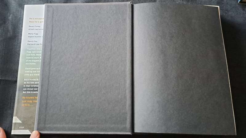 John Grisham - The Litigators  - hardcover + dustcover - pages 385