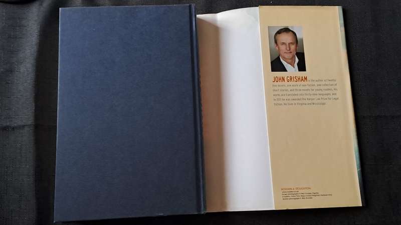 John Grisham - The Racketeer  - hardcover + dustcover - pages 340