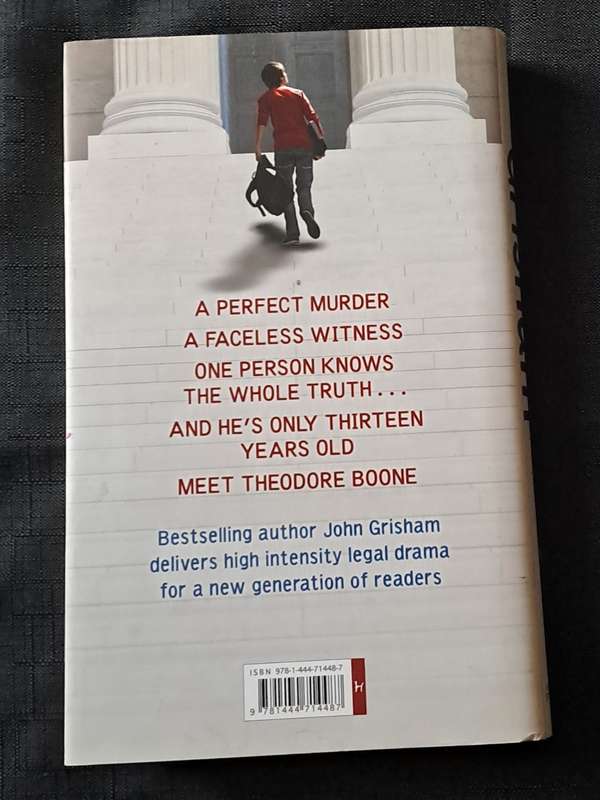 John Grisham - Theodore Boone  - hardcover + dustcover - pages 263
