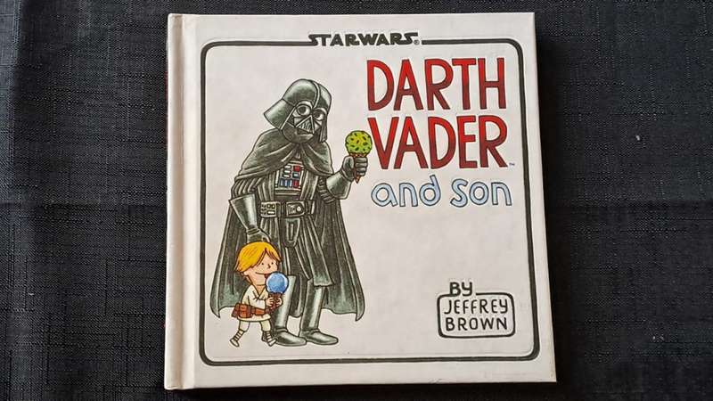 Jeffrey Brown  - Starwars, Darth Vader and son - hardcover  - pages 64