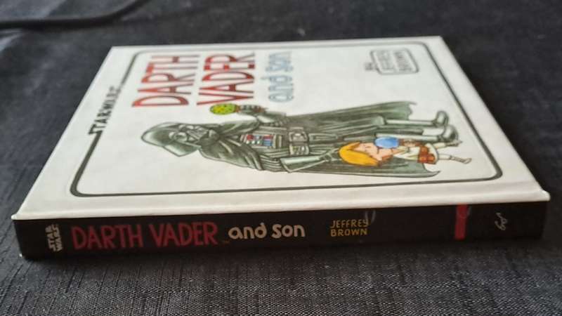 Jeffrey Brown  - Starwars, Darth Vader and son - hardcover  - pages 64