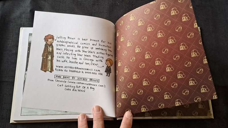 Jeffrey Brown  - Starwars, Darth Vader and son - hardcover  - pages 64