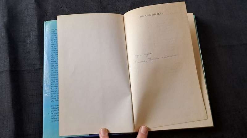 Carel Birkby - Dancing in the skies - hardcover + dustcover  - pages 198