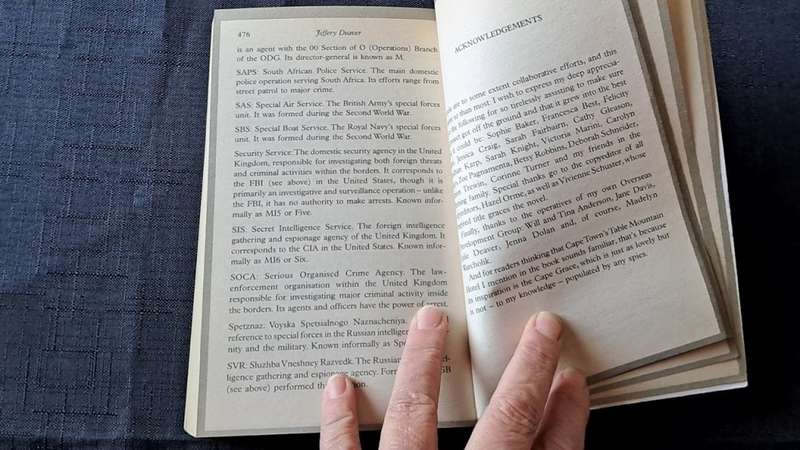 Jeffery Deaver  - James Bond 007 in carte blanche - paperback/softcover - pages 470
