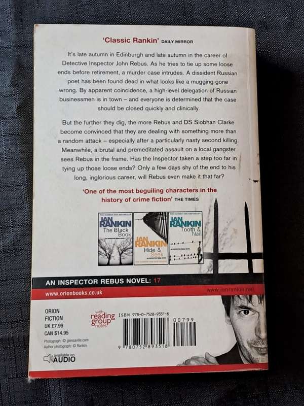 Ian Rankin  - Exit Music - an inspector Rebus novel -  paperback/softcover - Pages 460