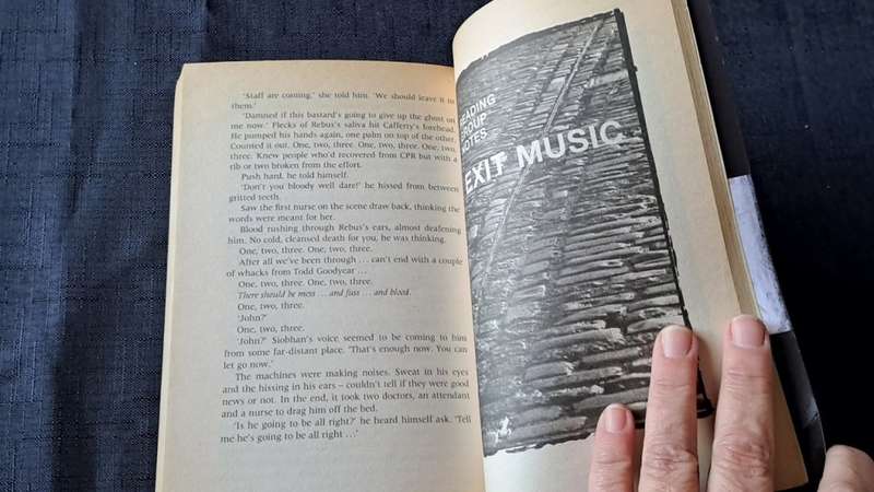 Ian Rankin  - Exit Music - an inspector Rebus novel -  paperback/softcover - Pages 460