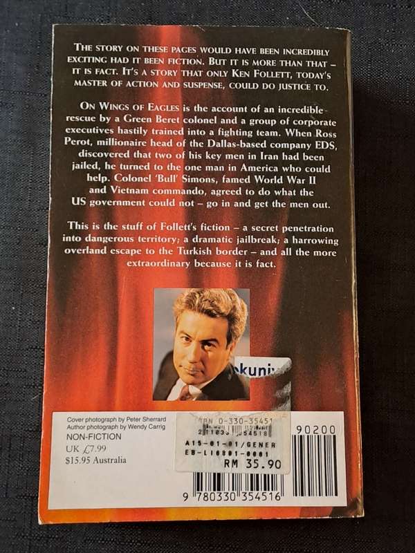 Ken Follet  - On wings of eagles - paperback/softcover - pages 606