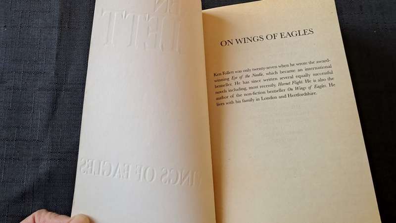 Ken Follet  - On wings of eagles - paperback/softcover - pages 606