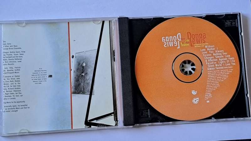 CD  Donna Lewis -  Now in a minute  -  1996