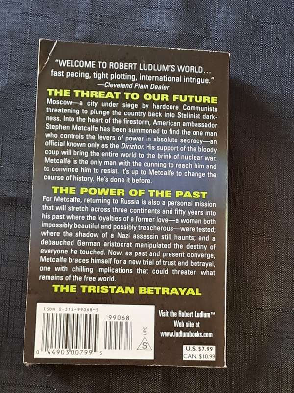 Robert Ludlum  - The tristan betrayal - paperback/softcover - pages 519