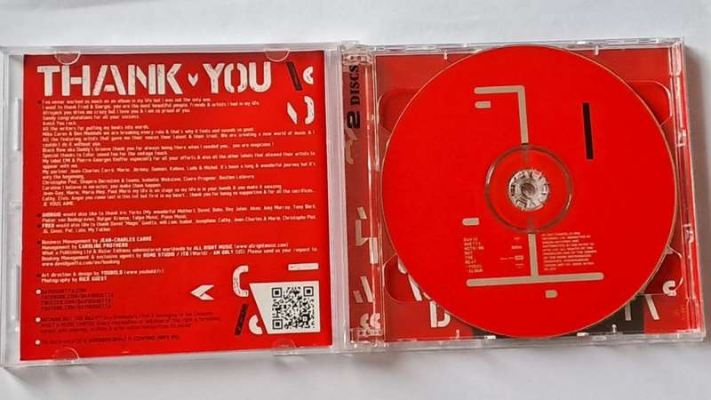 Double CD -  David Guetta  - Nothing but the beat - 2011