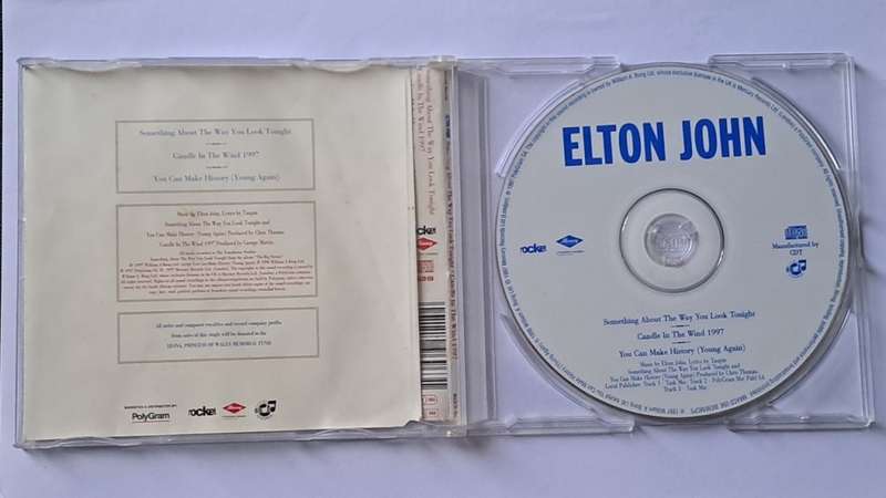 CD Single  Elton John -  In loving memory of Diana, Princess of Wales   1997