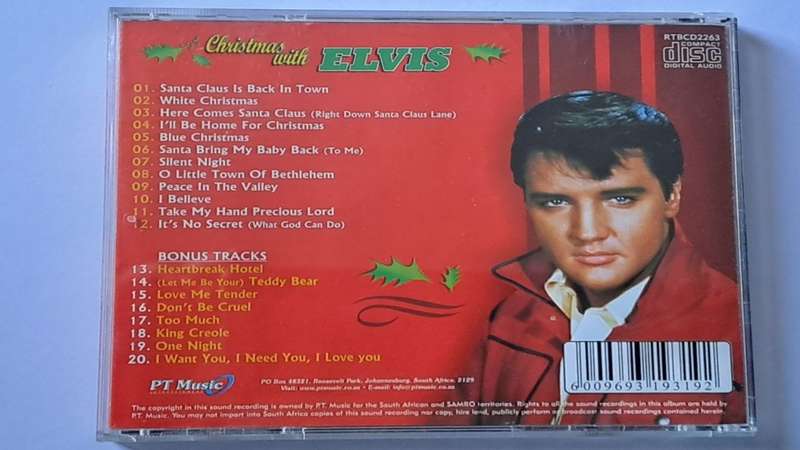 CD  Christmas with Elvis