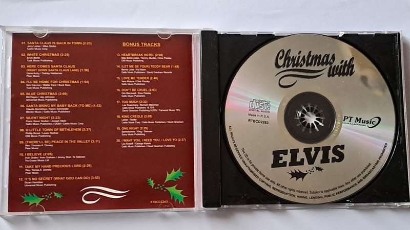 CD  Christmas with Elvis