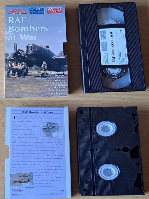 VHS -  RAF Bombers at War