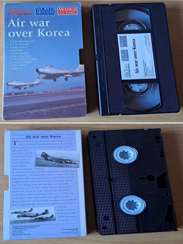 VHS -  Air war over Korea