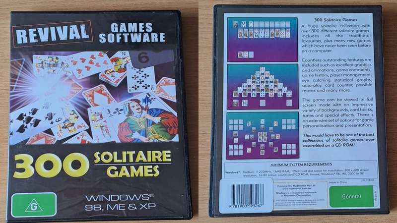 PC Game : 300 solitaire games