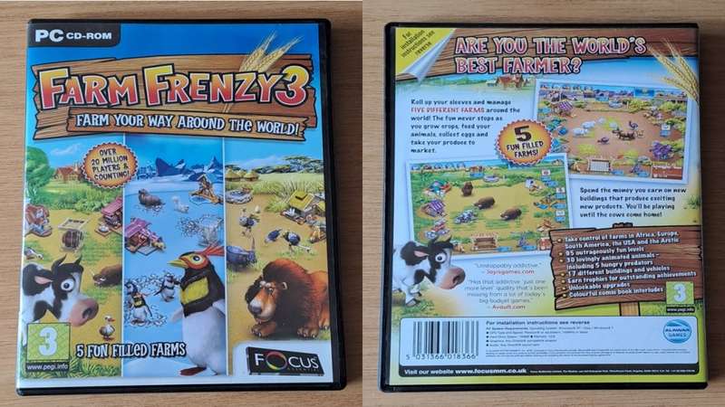 PC Game : Farm frenzy 3