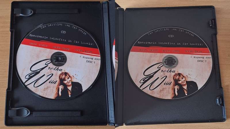 2 Disk CD : Gretha Wiid - Emosionele behoeftes in die huwelik