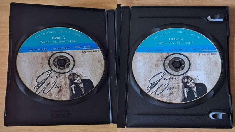 2 Disk CD : Gretha Wiid - Mxit en jou kind