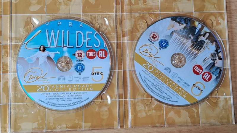 6 DVD Set with slip case : The Oprah Winfrey show - 20th anniversary collection
