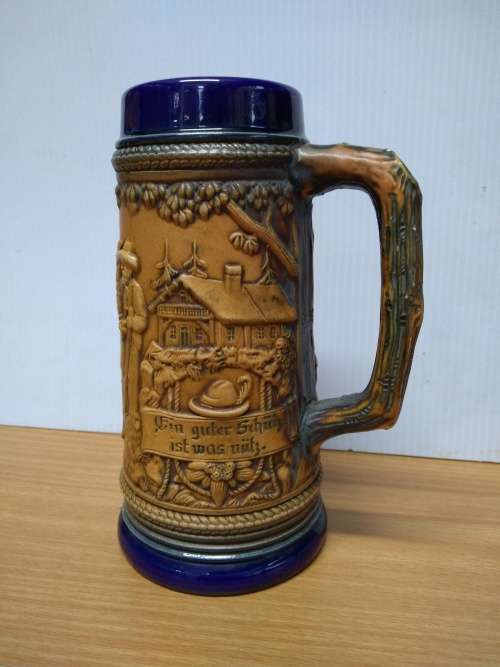 Vintage #3235 `The First Shot` German Stein