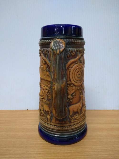 Vintage #3235 `The First Shot` German Stein