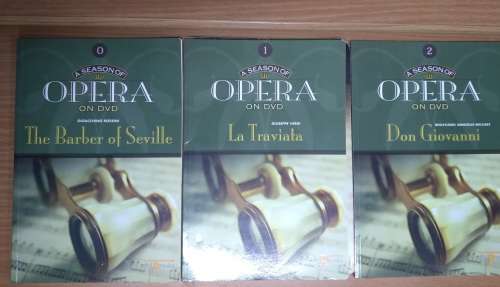A Season of Opera on DVD (incomplete) Collection of Books, DVDs not included