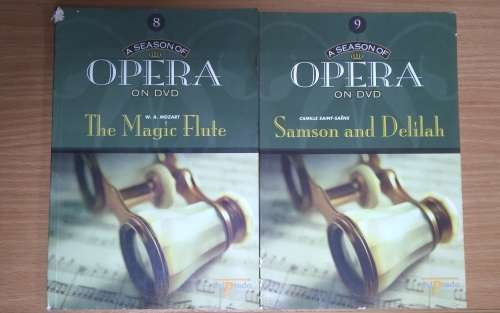 A Season of Opera on DVD (incomplete) Collection of Books, DVDs not included