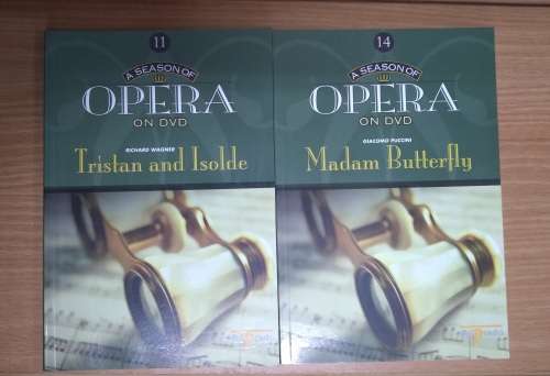 A Season of Opera on DVD (incomplete) Collection of Books, DVDs not included