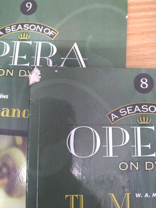 A Season of Opera on DVD (incomplete) Collection of Books, DVDs not included