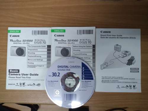 Canon Powershot SD1000 Digital Elph Camera