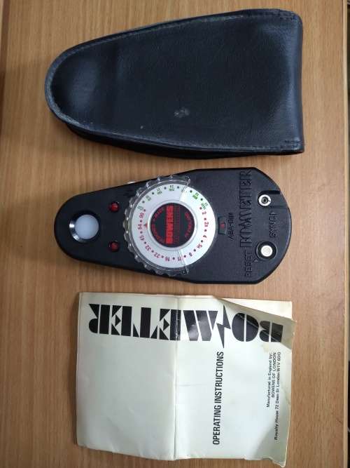 Vintage Bowens of London BO Meter in Case