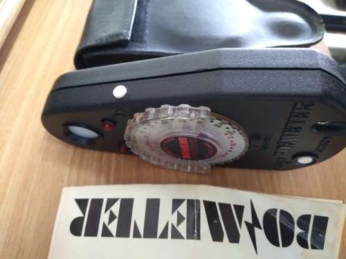 Vintage Bowens of London BO Meter in Case