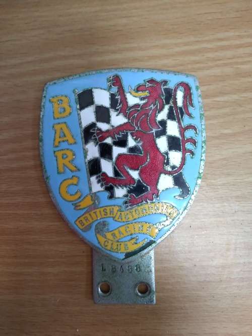 Vintage BARC (British Automobile Racing Club) Badge