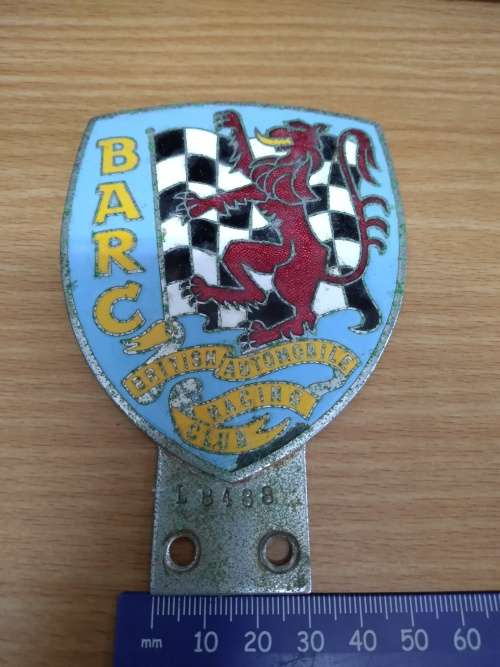 Vintage BARC (British Automobile Racing Club) Badge
