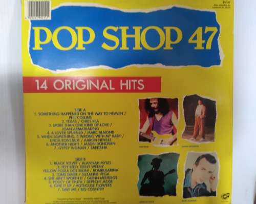 Pop Shop LPs - 6 albums (see description for vol #)