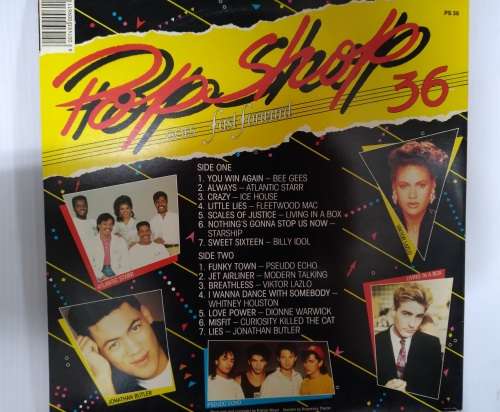 Pop Shop LPs - 6 albums (see description for vol #)