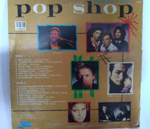 Pop Shop LPs - 6 albums (see description for vol #)