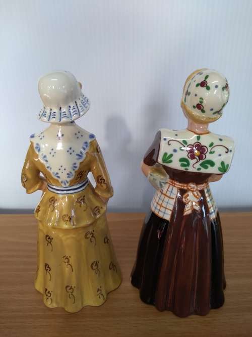 Vintage Zenith Bols Decanter x 2 - `Friesland` and `Spakenburg`