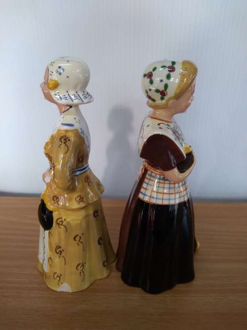 Vintage Zenith Bols Decanter x 2 - `Friesland` and `Spakenburg`