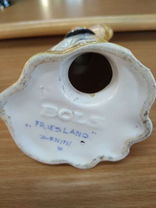 Vintage Zenith Bols Decanter x 2 - `Friesland` and `Spakenburg`