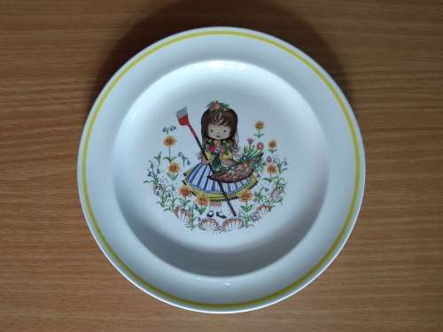 Old Foley James Kent `Mary Quite Contrary` Bread and Butter Plate