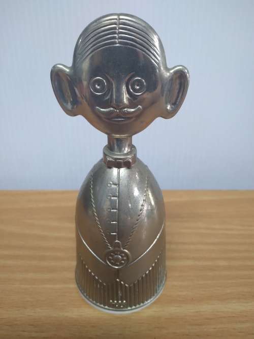Pierre the Sommelier Silver Plated Bottle Stopper / Wine Tasting Cup (QC0932)