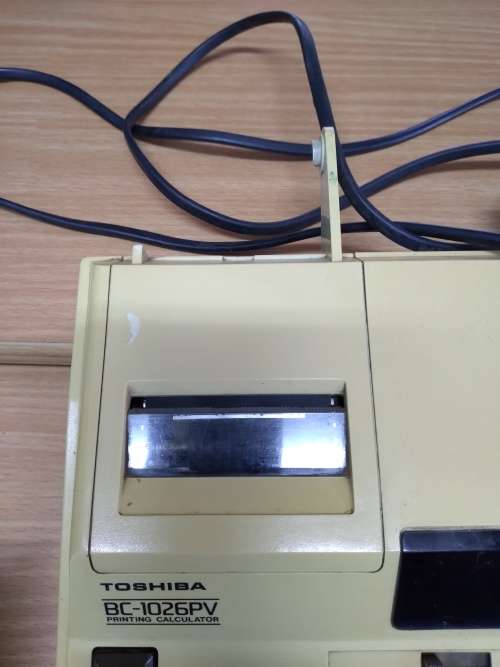 Toshiba BC-1026PV Printing Calculator for parts or repair