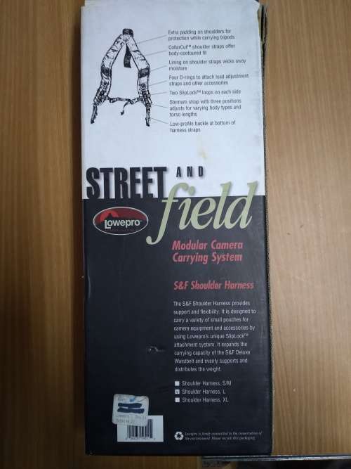 Lowepro Street and Field Modular Camera Carrying System SandF Shoulder Harness - Large (QC0332)