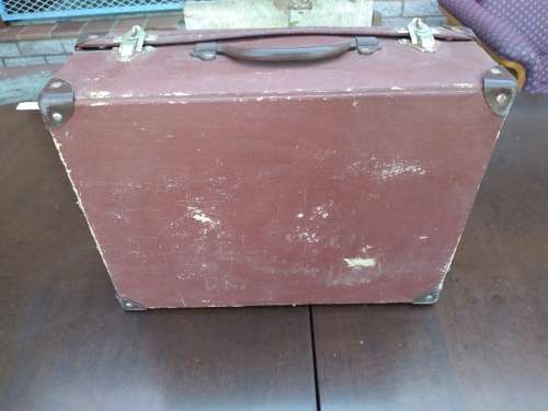 Vintage Cardboard School Case