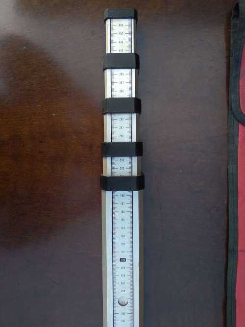 Champ Surveying Dumpy Level Set: Auto-Level, Aluminium Tripod and Measuring Staff